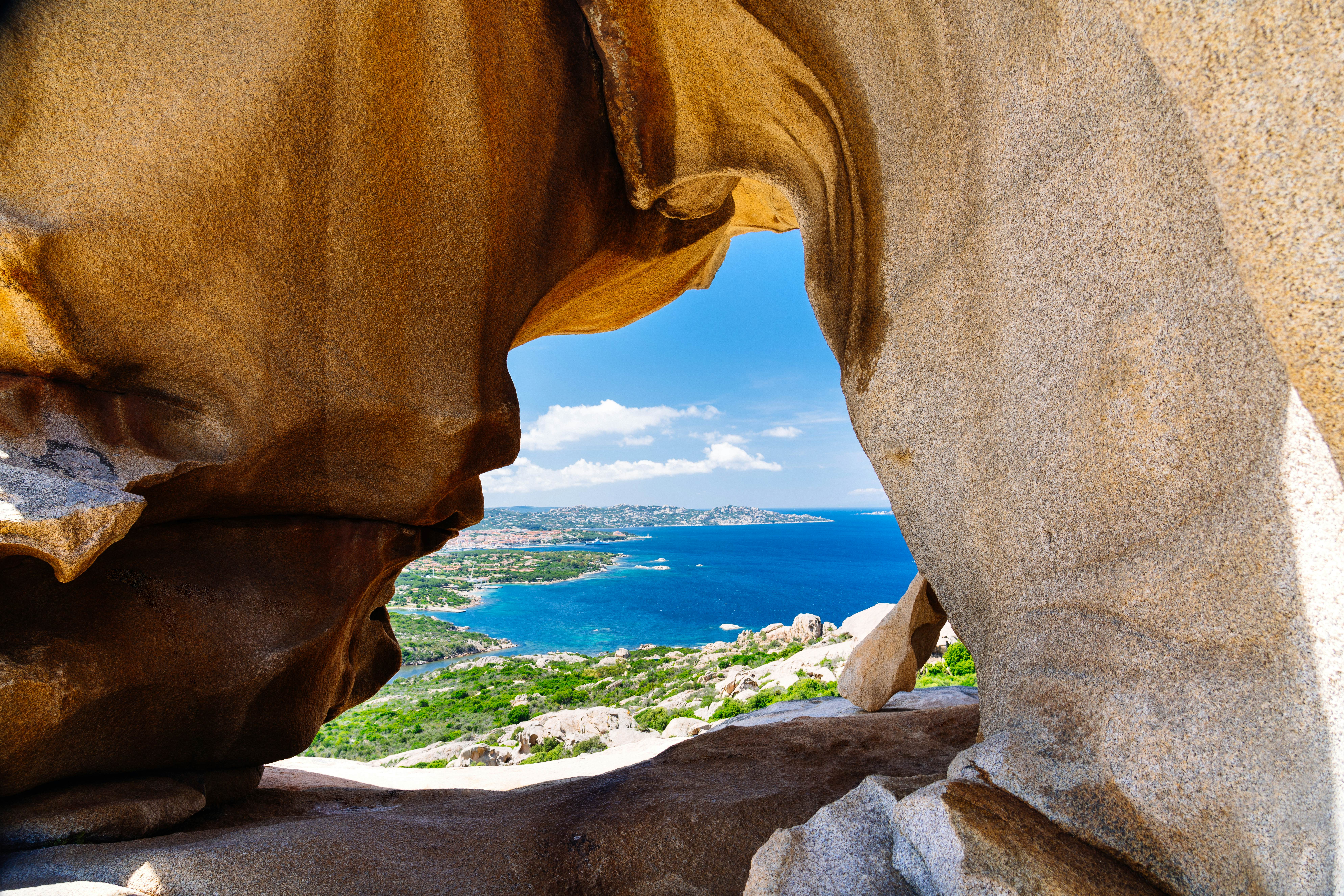 View To Palau From Capo D'orso